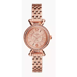 Horlogeband Fossil ES3894 Roestvrij staal (RVS) Rosé 7mm
